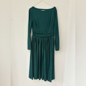 Boden Catherine Jersey Pleated Dress